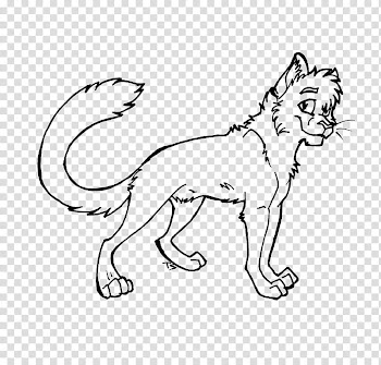 Big Ol O Lineart , animal transparent background PNG clipart