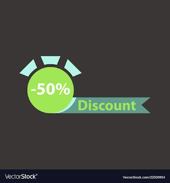 Big sale banner ribbon vector image