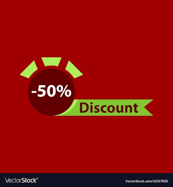 Big sale banner ribbon vector image