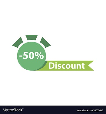 Big sale banner ribbon vector image