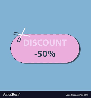 Big sale banner ribbon vector image