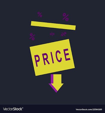 Big sale banner ribbon vector image