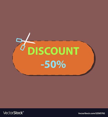 Big sale banner ribbon vector image