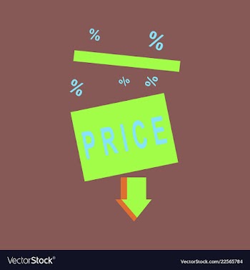Big sale banner ribbon vector image
