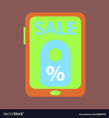 Big sale banner ribbon vector image