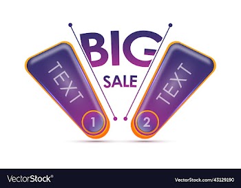 big sale label with discount eps file