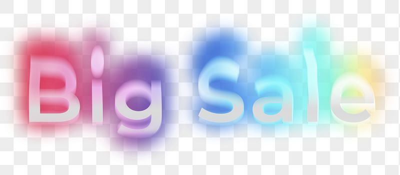 Big sale png word sticker, | Free PNG - rawpixel