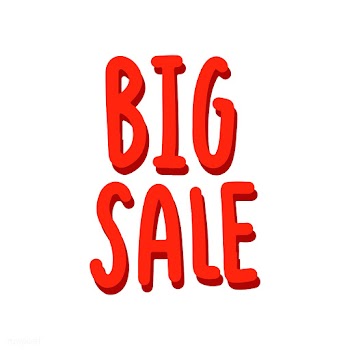 Big sale promotion typography vector | Free stock vector - 472432