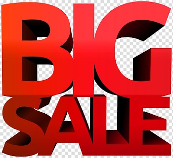 , Big Sale Red transparent background PNG clipart