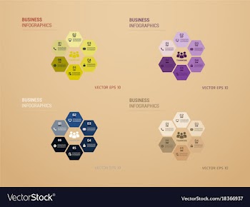 Big set of infographics elements eps10 vector image