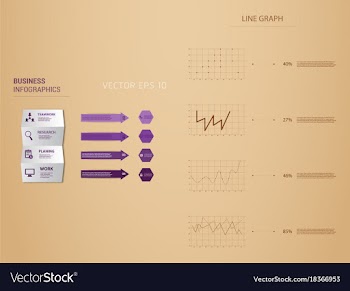 Big set of infographics elements eps10 vector image