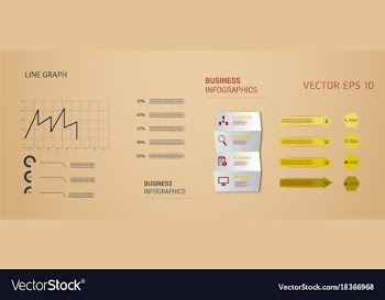 Big set of infographics elements eps10 vector image