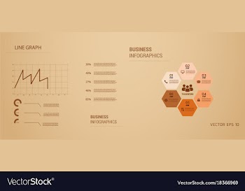 Big set of infographics elements eps10 vector image