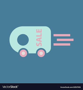 Big super sale emblems in shape of round bomb vector image
