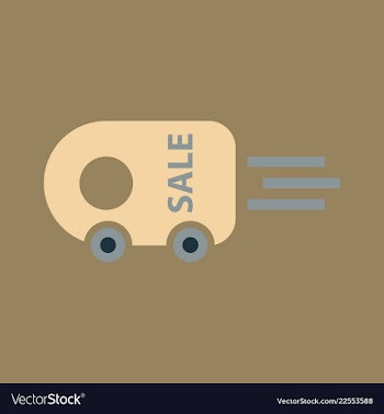 Big super sale emblems in shape of round bomb vector image