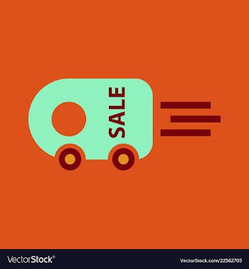 Big super sale emblems in shape of round bomb vector image
