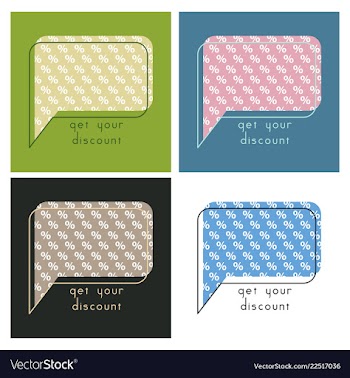 Big super sale promotional set emblems in shape vector image