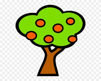 Big Tree Clip Art - Tree With Fruits