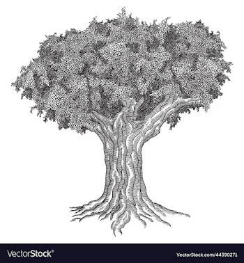 big tree with leaves