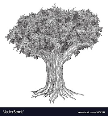 big tree with leaves