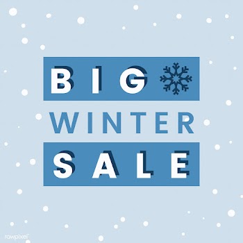Big winter sale badge vector | Free stock vector - 504892