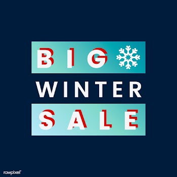Big winter sale badge vector | Free stock vector - 504949