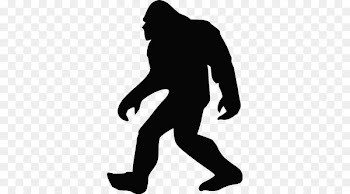 Bigfoot Silhouette Clip art - Silhouette 