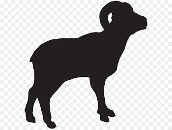 Bighorn sheep Bighorn Mountain Dall sheep Clip art - Bighorn Sheep Silhouette PNG Clip Art Image 