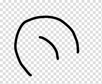 Bigotitos y orejitas Pink Panik, curve line drawing transparent background PNG clipart