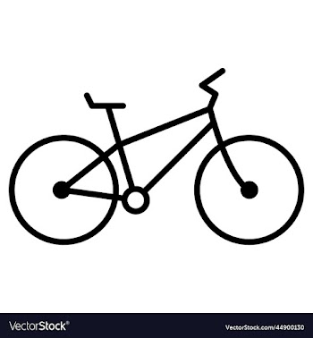bike icon symbol for website design logo app
