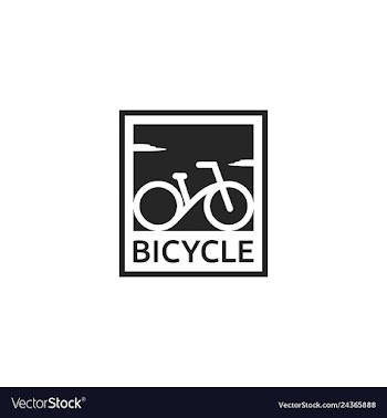 Bike logo design vector image