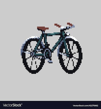 bike pixel art