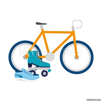 bike roller and shoe design