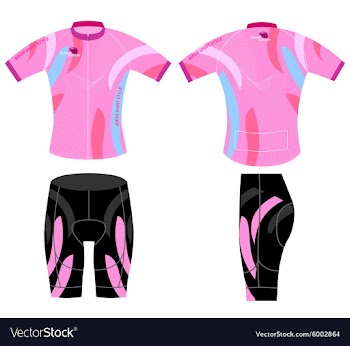 Bike shirt scene vector image