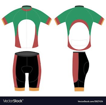 Bike sport shirt design vector image