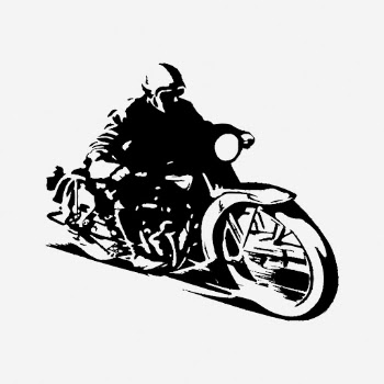 Biker drawing, vintage hobby, transportation | Free Photo - rawpixel