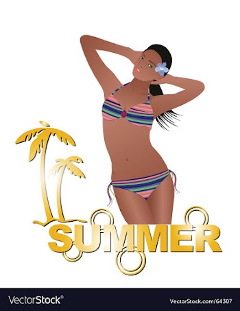 Bikini vector image