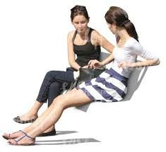 Bildergebnis für cut out people sitting table | 模擬圖樣 | Cut out ...