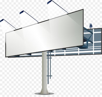 Billboard Advertising Lightbox - Billboard display card vector material 