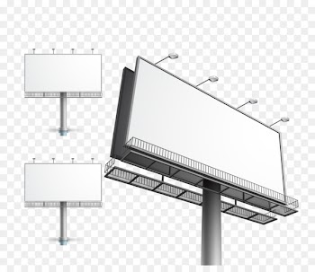Billboard Out-of-home advertising - Large outdoor billboard 