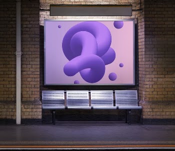Billboard sign mockup, bus stop | Free PSD Mockup - rawpixel