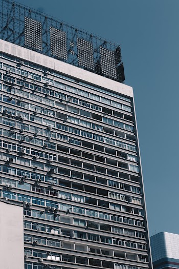 Billboard Stand at the Rooftop of Building