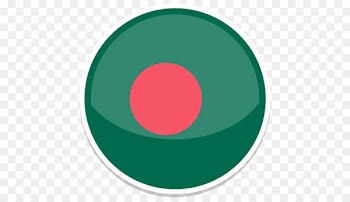 billiard ball green circle font - Bangladesh 