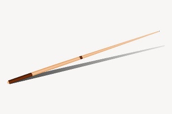 Billiard cue sticker, sport equipment | Free PSD - rawpixel