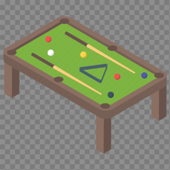 Billiard Pool Game PNG Image Background