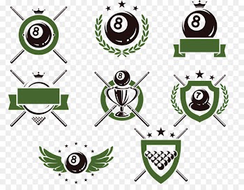 Billiards Cue stick Snooker Pool Icon - Creative Billiard flag 