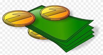 Bills And Coins - Money And Coins Clipart