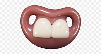 Billy Bob Two Front Teeth Baby Bugs Pacifier