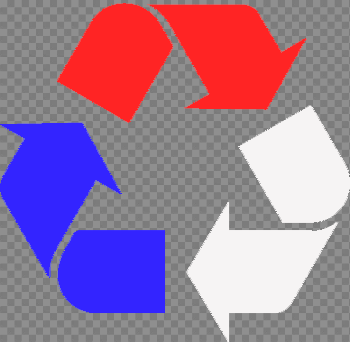 Bin No Symbol Recycling Paper Gloves In