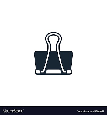 binder clip creative icon from stationery icons